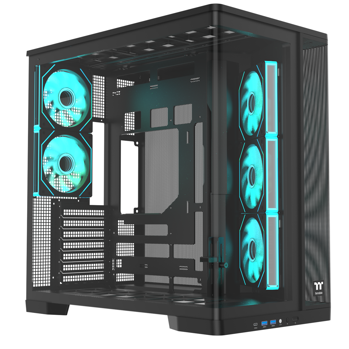 Thermaltake Arcus 380 TG Curved Black | PC-Gehäuse