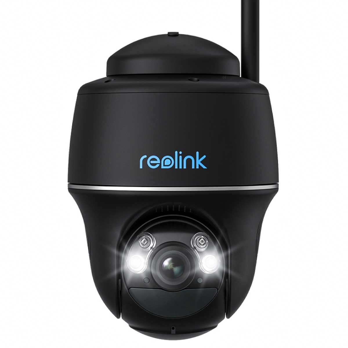 Reolink Argus Series B430 WLAN Überwachungskamera Schwarz 5MP (2880x1616), Akkubetrieb, IP64-Wetterschutz, Nachtsicht in...