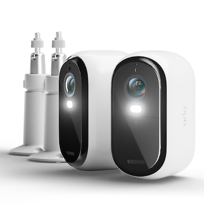 Arlo Essential 3 HD Sicherheitskamera Weiß 2er Set 2MP (1920x1080), WLAN, Akku, Indoor/Outdoor, Intelligente Erkennung