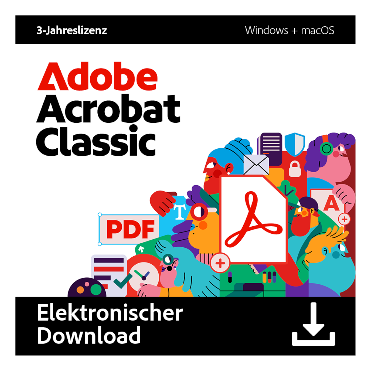 Thumbnail - Adobe Acrobat Classic | 3 Jahre | PC/Mac