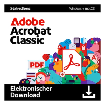 Thumbnail - Adobe Acrobat Classic | 3 Jahre | PC/Mac