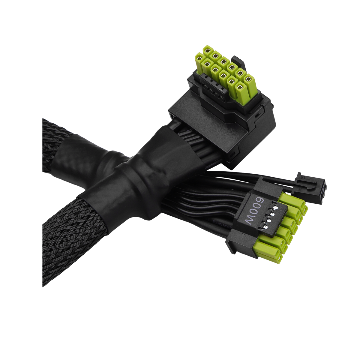 Thumbnail - ASRock 12V-2x6 600W 90°-Kabel, 700mm