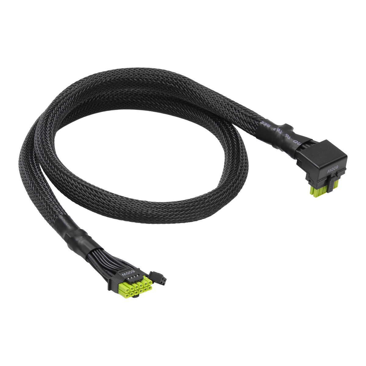 ASRock 12V-2x6 600W 90°-Kabel, 700mm PC Netzteile Produkt Bild 4