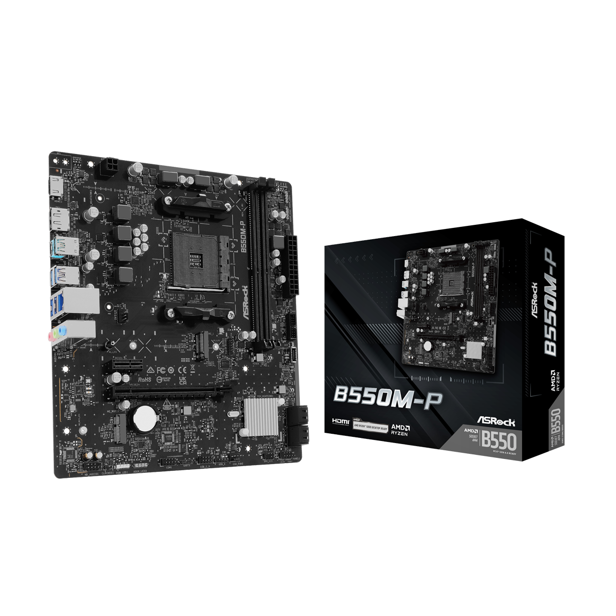 ASRock B550M-P Mainboard Sockel AM4