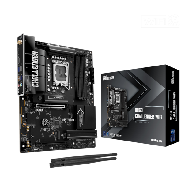 ASRock B860 Challenger WiFi motherboard
