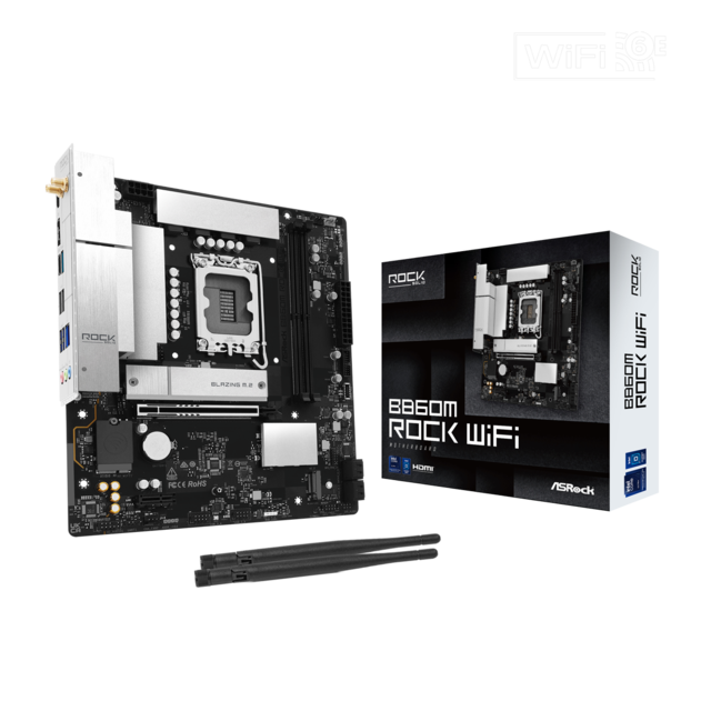 ASRock B860M Rock WiFi motherboard