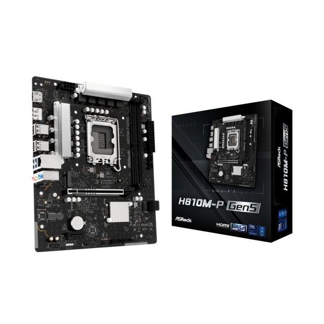 ASRock H810M-P Gen5 motherboard