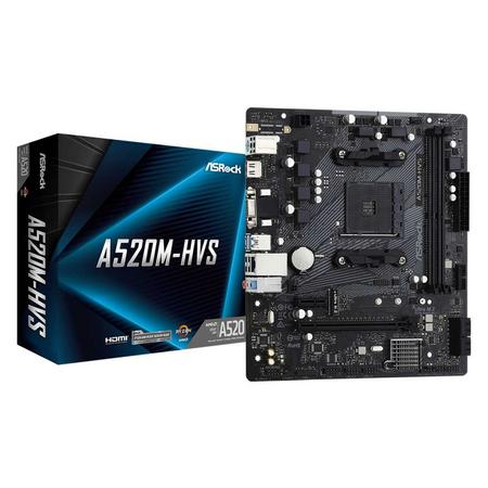 ASRock A520M-HVS motherboard