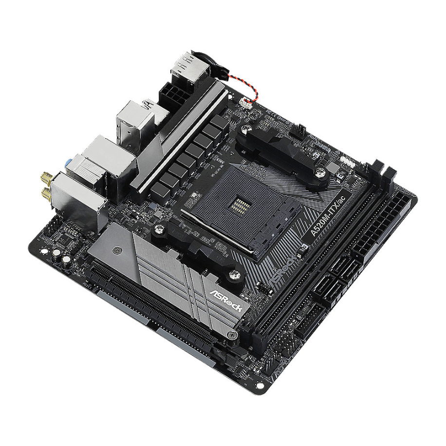 T*U様 ASRock A520M-ITX/ac マザーボード ASRock A520M-ITX/AC Mainboard - Mainboards online kaufen | NBB