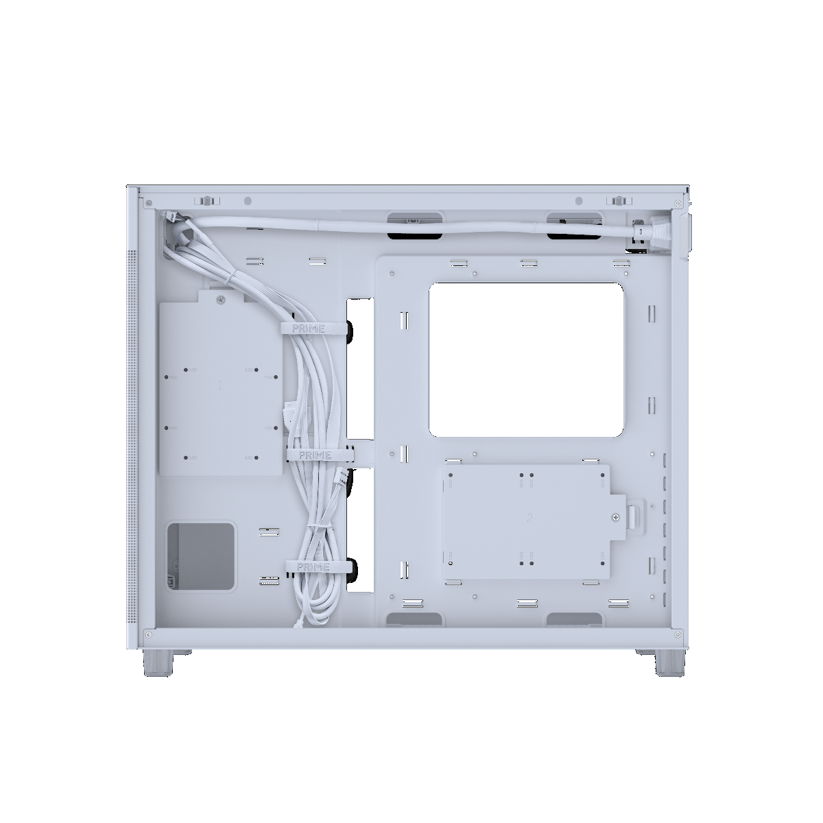 ASUS Prime AP303 Mesh White | PC-Gehäuse Gehäuse Produkt Bild 7
