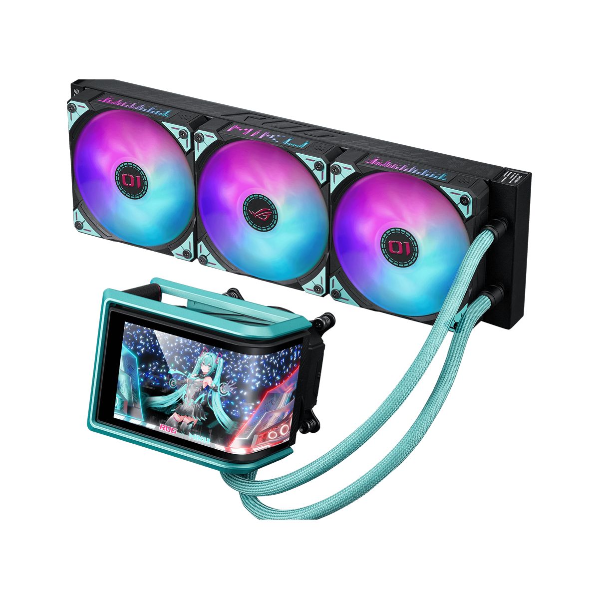 ASUS ROG Ryuo IV SLC 360 ARGB Miku | AiO-Wasserkühlung