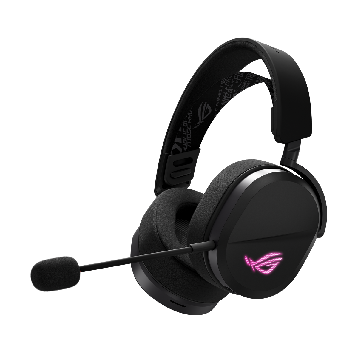 ASUS ROG Pelta Gaming Headset mit Bluetooth, 2,4 GHz, 50-mm-ROG-Titanmembran-Treibern, 10-mm-Superbreitband-Boom-Mikrofo...