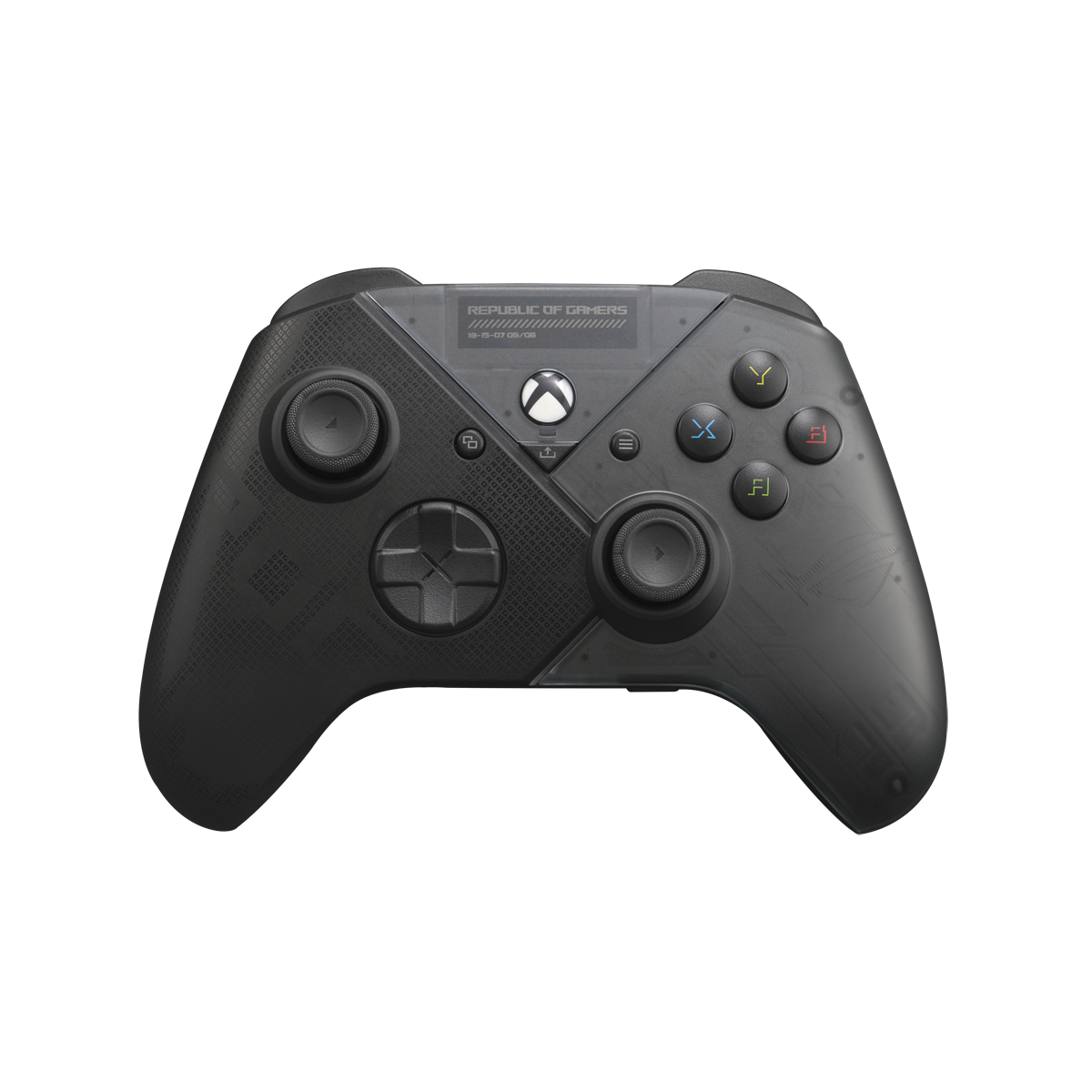 ASUS ROG Raikiri PC Controller einstellbare Trigger und Joystick-Empfindlichkeit, Tasten auf der Rückseite, Aura RGB Bel...