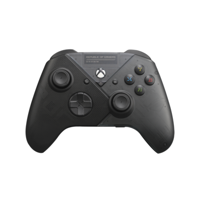 ASUS ROG Raikiri PC Controller einstellbare Trigger und Joystick-Empfindlichkeit, Tasten auf der Rückseite, Aura RGB Bel...