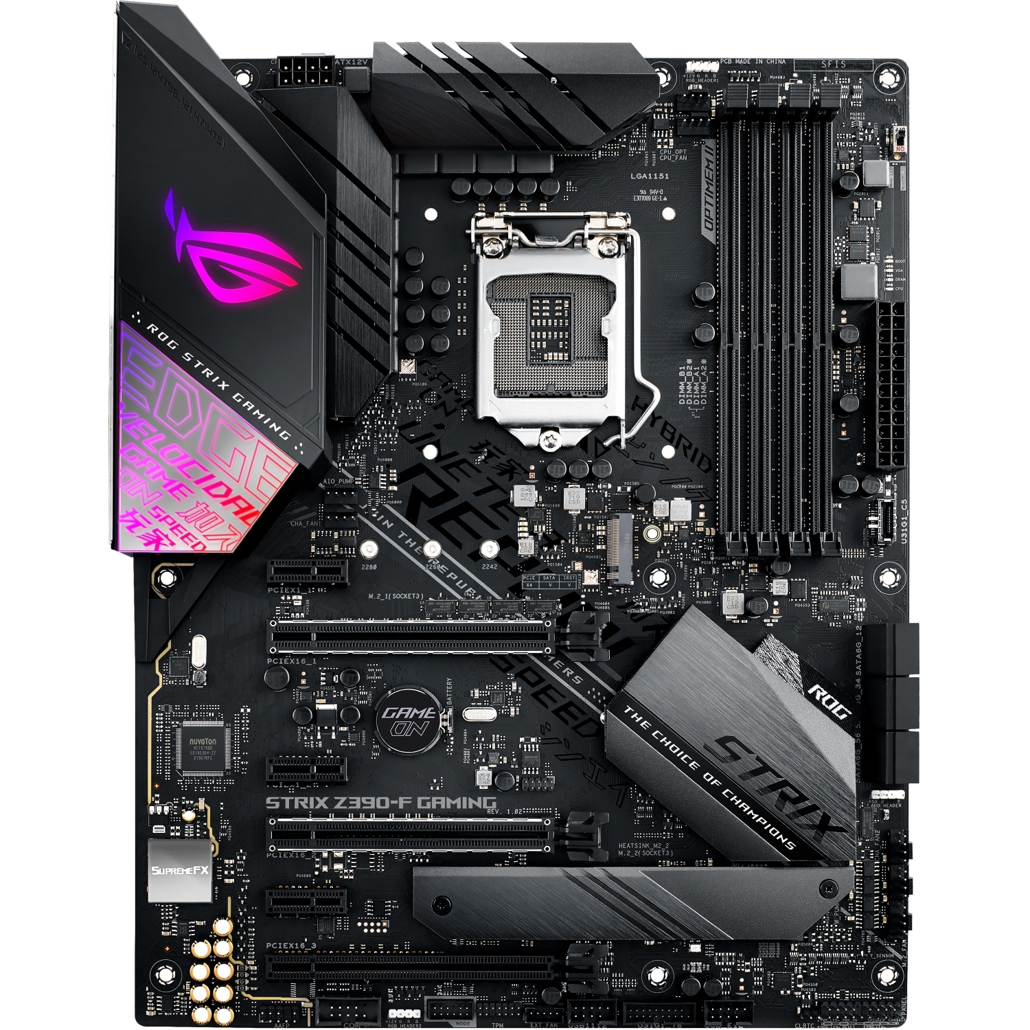 ASUS ROG Strix Z390-F Gaming Mainboard + Intel i7-9700K