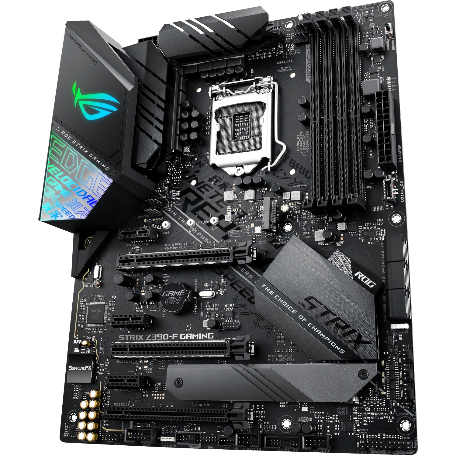 ASUS ROG Strix Z390-F Gaming Mainboard + Intel i7-9700K