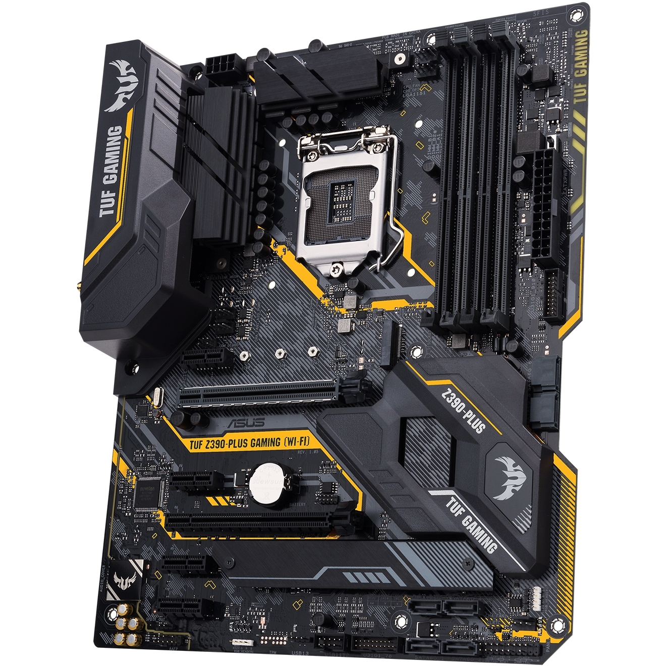 ASUS TUF Z390-Plus Gaming (WiFi) Mainboard + Intel i7-9700K CPU