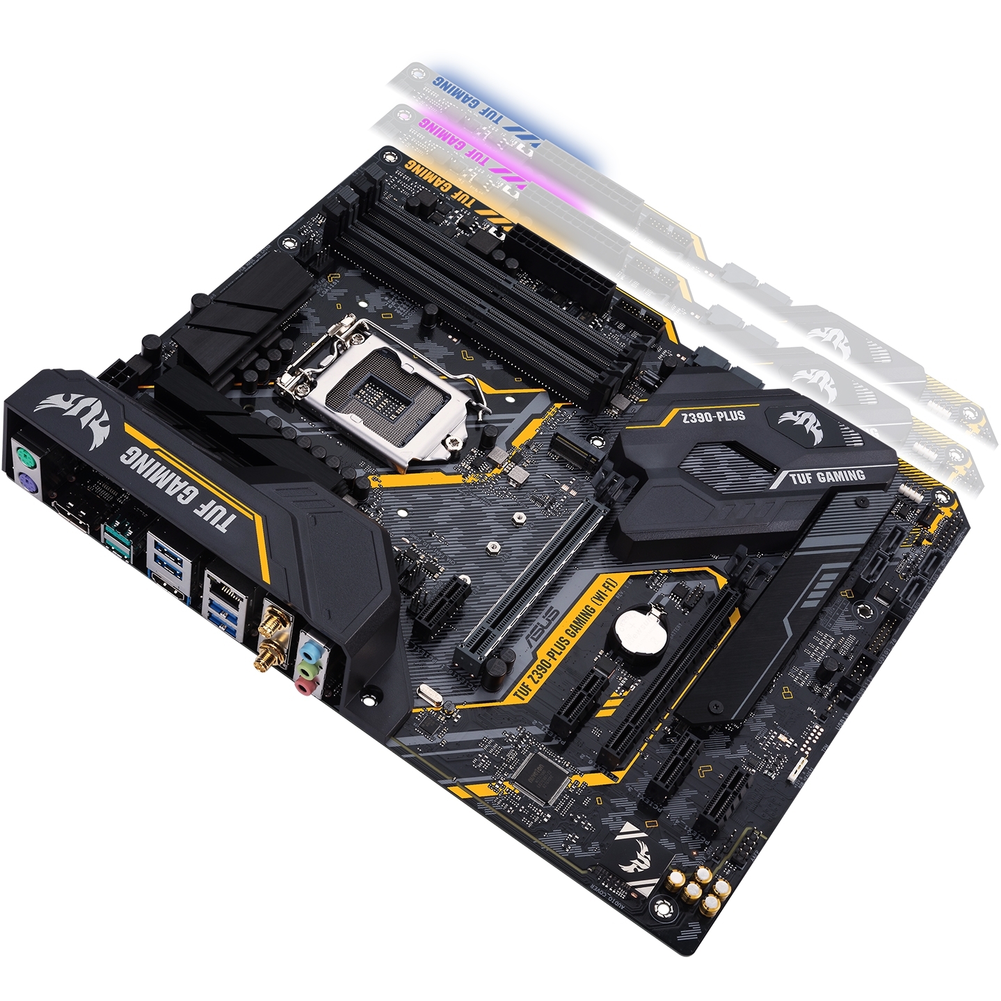 ASUS TUF Z390-Plus Gaming (WiFi) Mainboard + Intel i7-9700K CPU