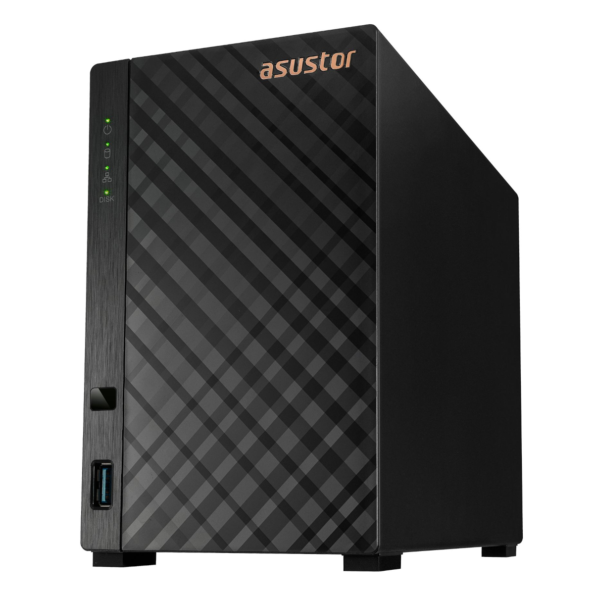 Asustor Drivestor 2 Gen2 NAS 2-Bay Realtek RTD1619B, 1GB DDR4 RAM, 0/2 3.5" HDD