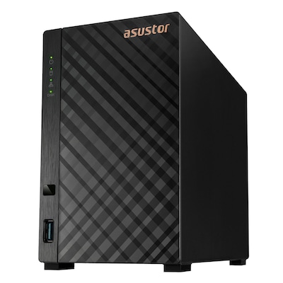 Asustor Drivestor 2 Gen2 NAS 2-Bay Realtek RTD1619B, 1GB DDR4 RAM, 0/2 3.5" HDD