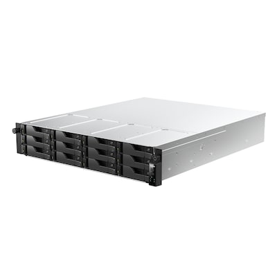 Asustor Lockerstor 12R Pro Gen2 NAS 12-Bay AMD Ryzen™ 7 PRO 7745, 16GB DDR5 RAM, 0/12 2.5"/3.5"