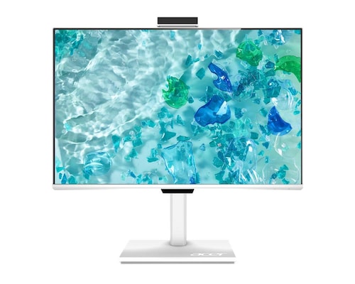 Acer Vero B8 (B248WE5wemiqprcuzx) 24" WUXGA Business Monitor 61,0 cm (24,0 Zoll), 300 cd/m², HDMI, Displayport, USB Hub, Audio Out, RJ45