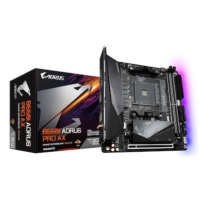 Gigabyte B550I AORUS PRO AX Mainboard Sockel AM4