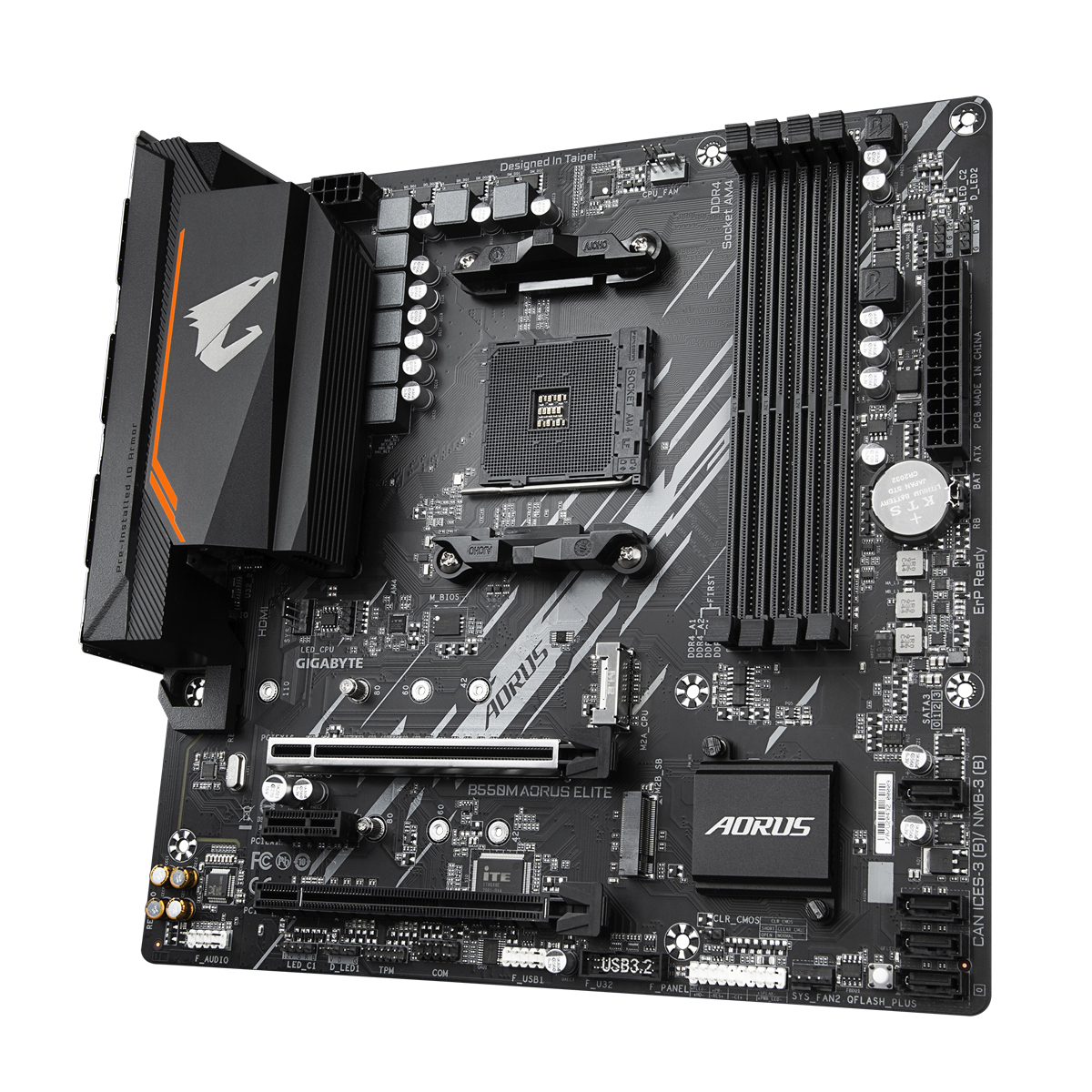 Gigabyte B550M AORUS ELITE Mainboard Sockel AM4 Mainboards Produkt Bild 4
