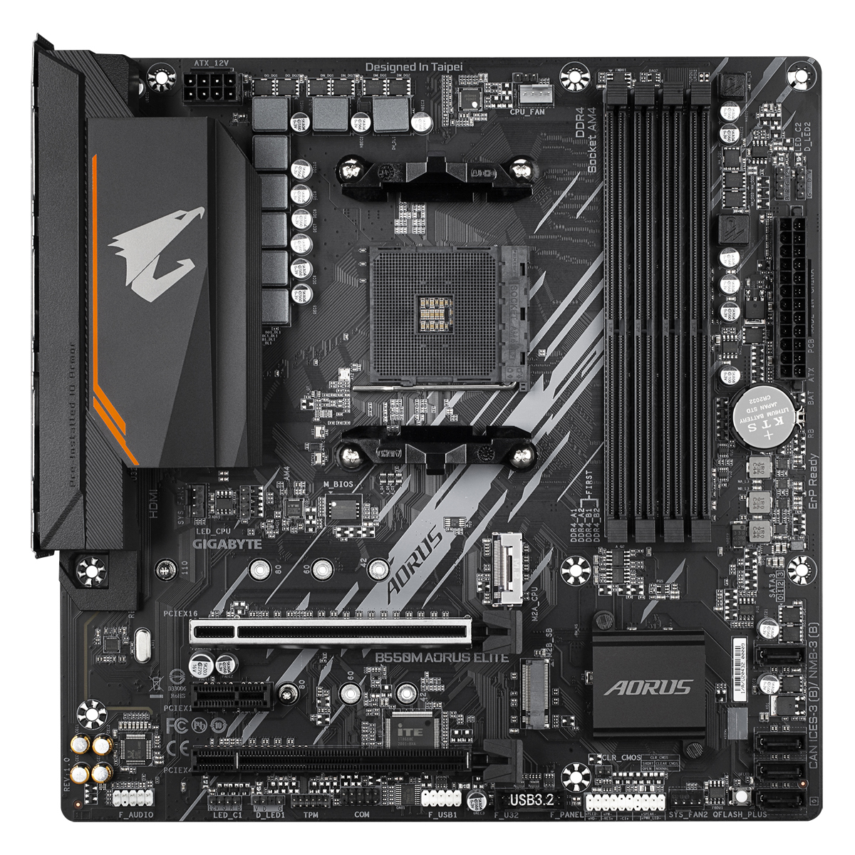 Gigabyte B550M AORUS ELITE Mainboard Sockel AM4 Mainboards Produkt Bild 2