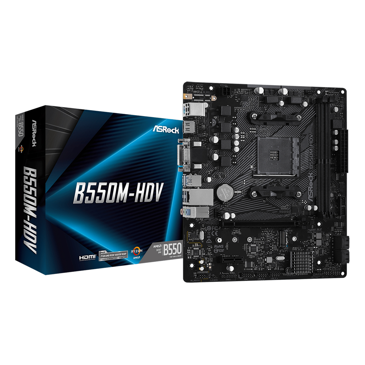 ASRock B550M-HDV motherboard