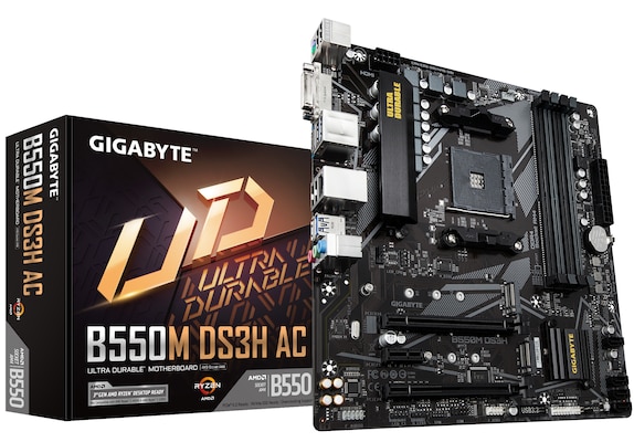 GIGABYTE B550M DS3H AC R2 Mainboard Sockel AM4