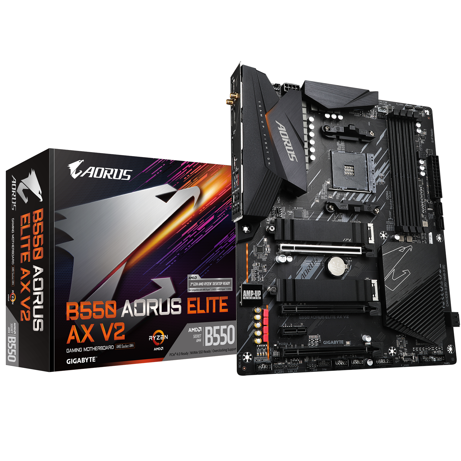 Gigabyte B550 Aorus Elite AX V2 motherboard