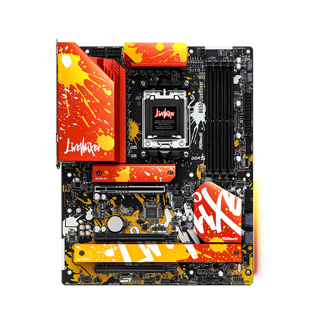 ASRock B650 LiveMixer Mainboard - BULK-Ware!! Ohne Originalverpackung Mainboards Produkt Bild 2