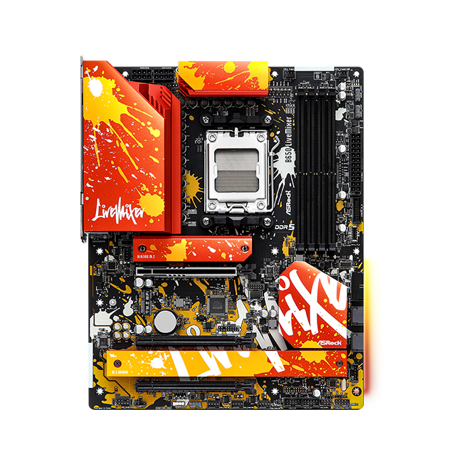 ASRock B650 LiveMixer Mainboard - BULK-Ware!! Ohne Originalverpackung Mainboards Produkt Bild 3