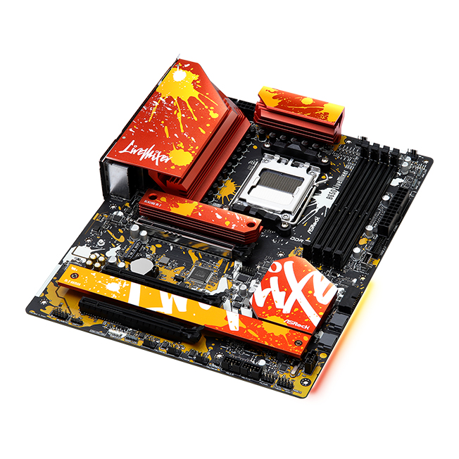 ASRock B650 LiveMixer Mainboard - BULK-Ware!! Ohne Originalverpackung Mainboards Produkt Bild 4