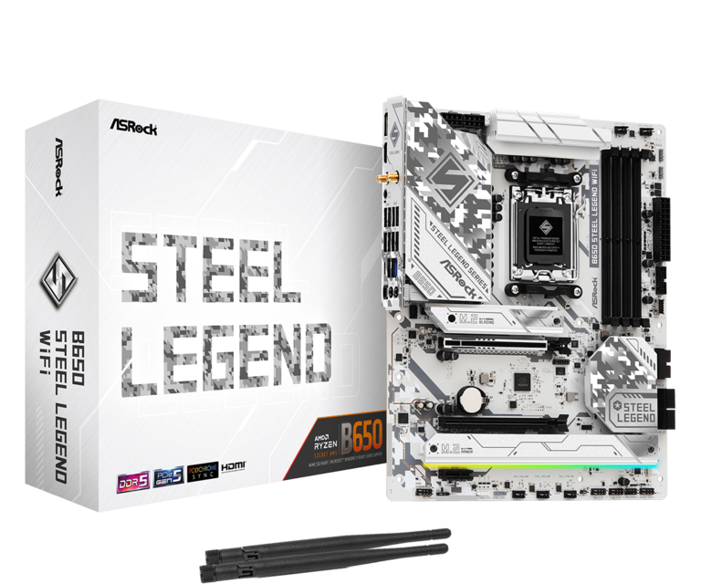 ASRock B650 Steel Legend WiFi motherboard