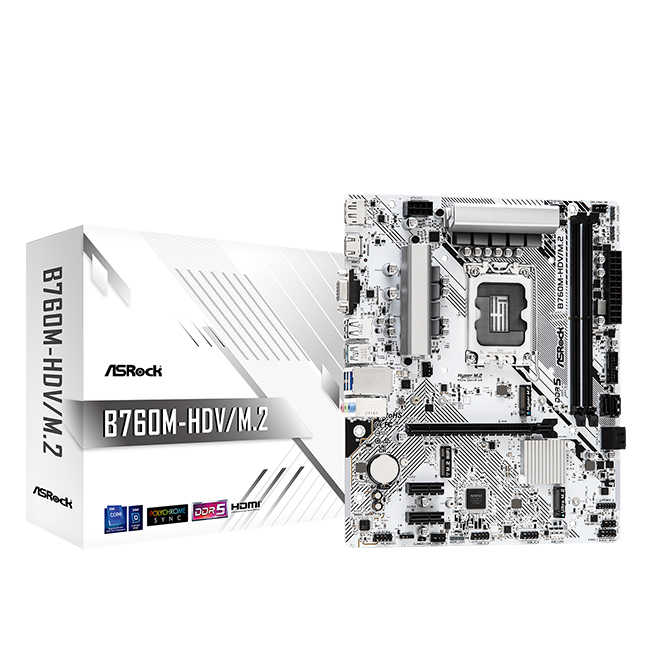 ASRock B760M-HDV/M.2 Mainboard