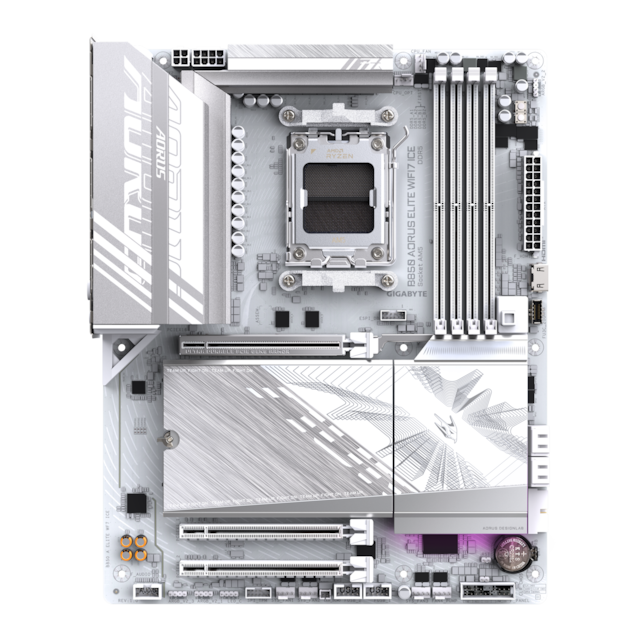 Gigabyte B850 AORUS ELITE WIFI7 ICE motherboard
