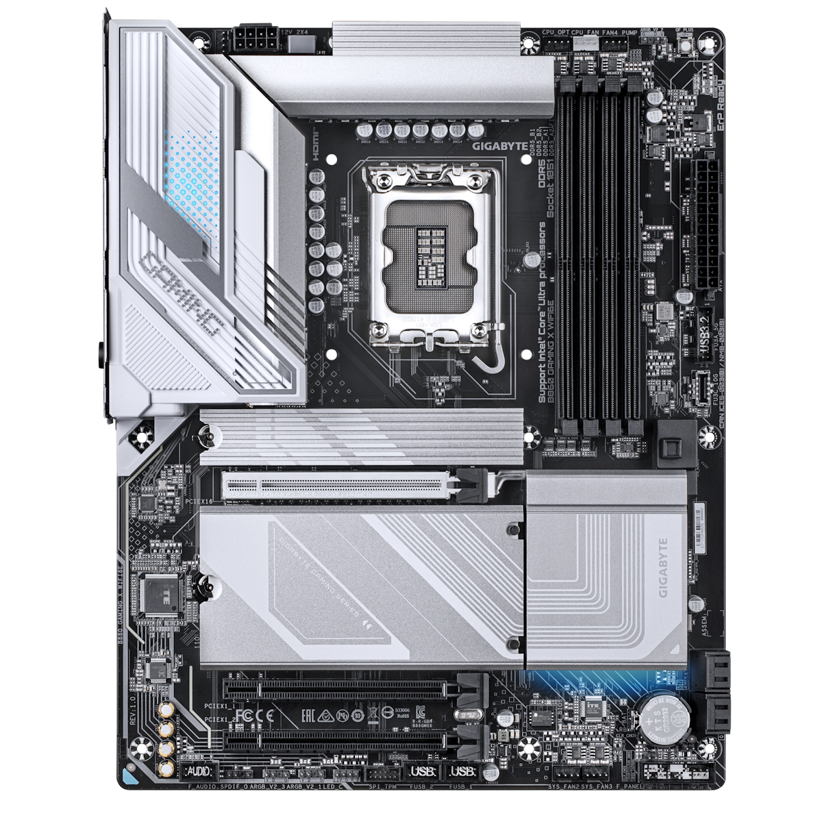 Gigabyte B860 Gaming X WiFi6E motherboard