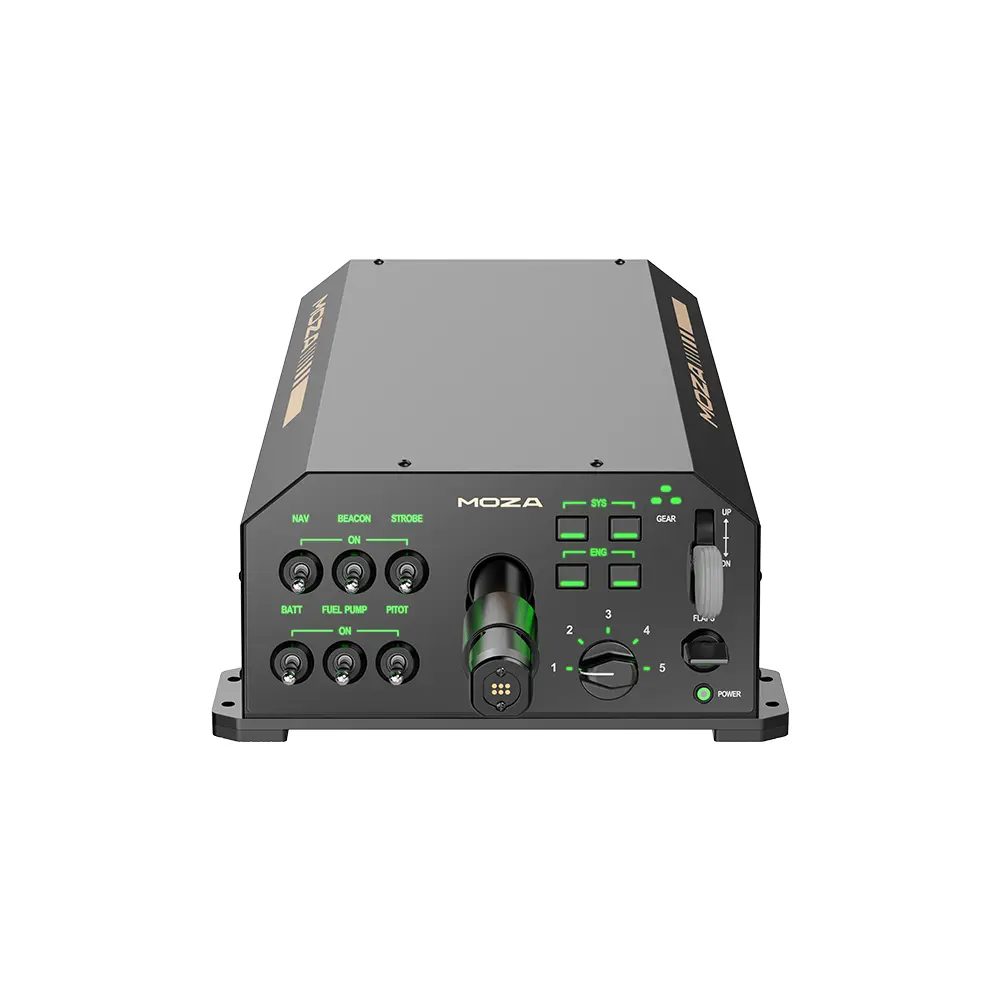 Moza AY210 Yoke Base (PC), Gaming Controller, Schwarz - Image 3