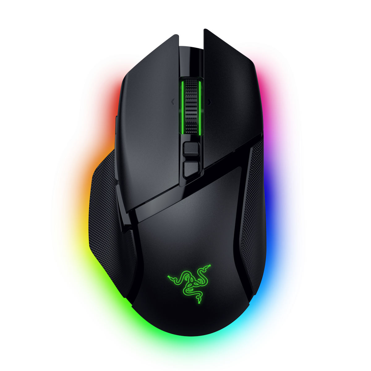 Razer Basilisk V3 Pro 35K kabellose Gaming Maus - 13-Zonen-Chroma-Beleuchtung und HyperScroll-Neigungsrad