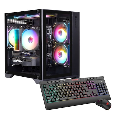 HYRICAN Infinity Mini BK 7528 AMD Ryzen 5 9600X, 32GB DDR5 RAM, 1TB M.2 SSD, NVIDIA GeForce RTX 5070 (12GB GDDR7), Windo...