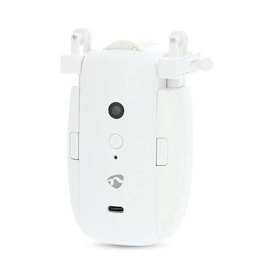 Nedis Vorhang Roboter B-Ware Kabelanlage / U-Schiene | Horizontale Vorhänge | Batteriebetrieben / Stromversorgung über U...