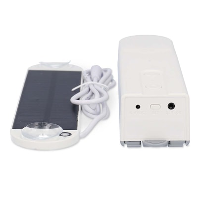 Nedis Rollo Roboter Kabelanlage | Flächenvorhänge / Raffrollos / Rollos | Solar Powered / Stromversorgung über USB | 200...