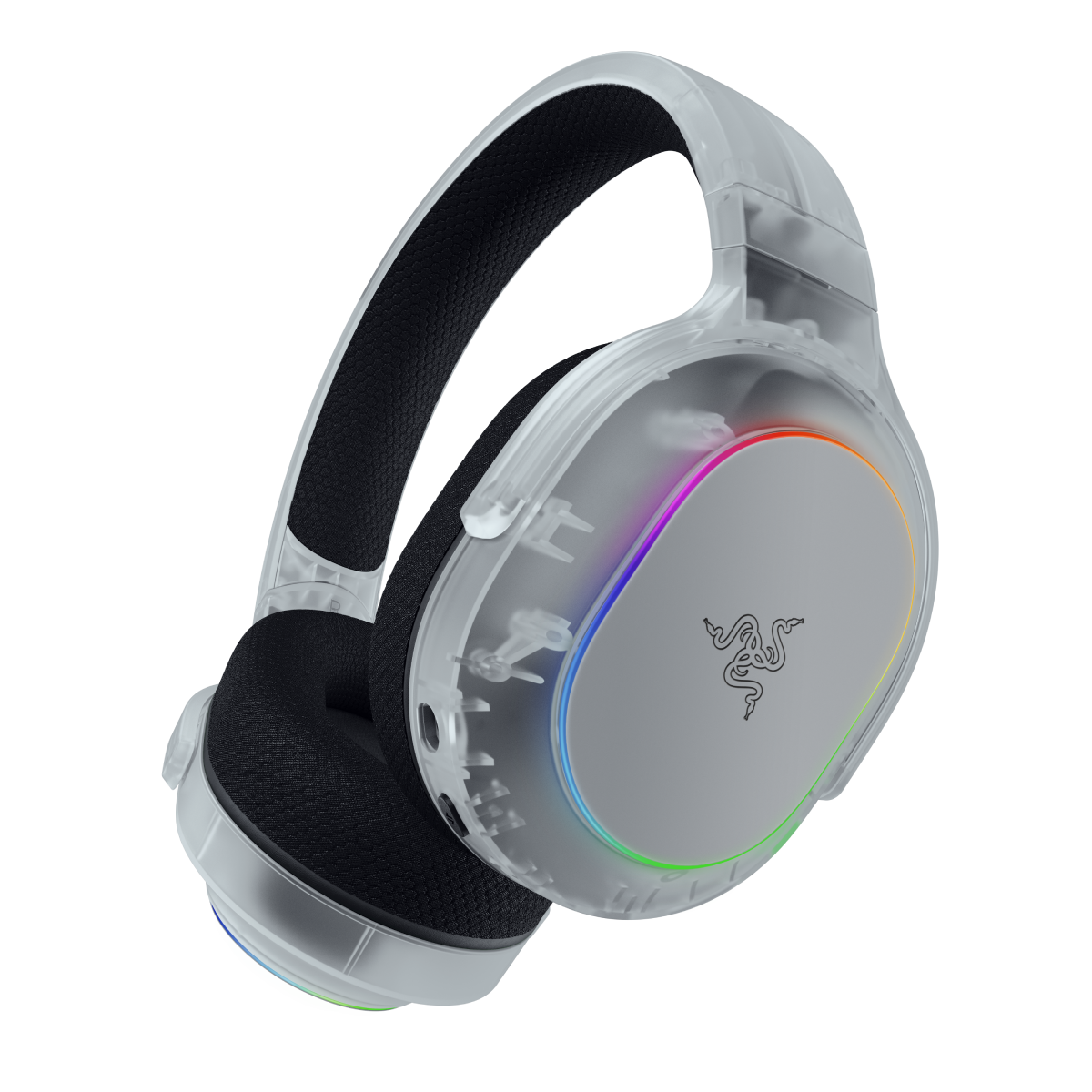 Razer Barracuda X Chroma Phantom White Edition kabelloses Multiplattform-Gaming-Headset mit 6 Zonen Chroma RGB, SmartSwi...