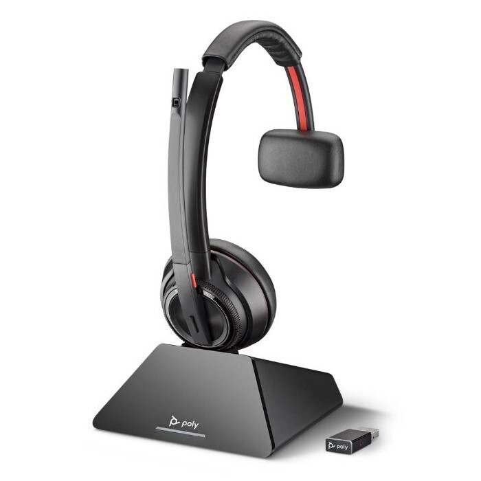 Poly Plantronics Savi 8210 UC Headset, mono, kabellos, DECT Unified Communication optimiert