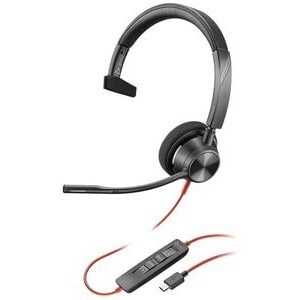Poly Plantronics Blackwire 3310-M Headset, Mono, USB-C, Unified Communication optimiert