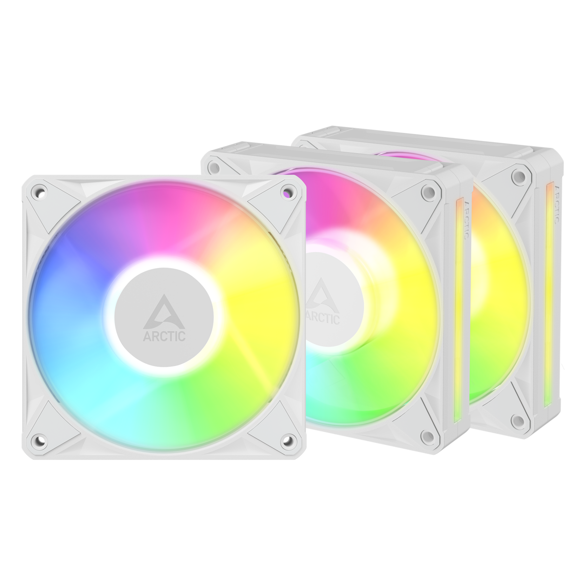 ARCTIC BioniX P12 A-RGB White 3er-Pack | Gehäuselüfter