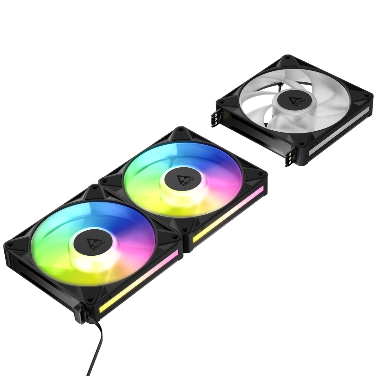 ARCTIC BioniX P14 A-RGB 3er-Pack | Gehäuselüfter Kühlung Produkt Bild 2