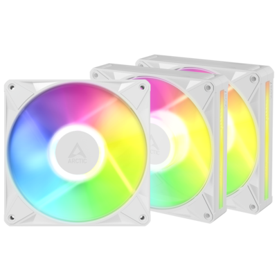 ARCTIC BioniX P14 A-RGB White 3er-Pack | Gehäuselüfter